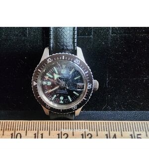 Vintage Holmar Women's Skin Diver Dive Watch Parts/Repairs Only OG Plastic Band